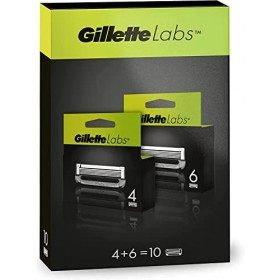 Gillettelabs avec Barre Exfoliante, pour Homme de Gillette, 10 Recharges de Lamesgillettelabs avec Barre Exfoliante, pour Hom