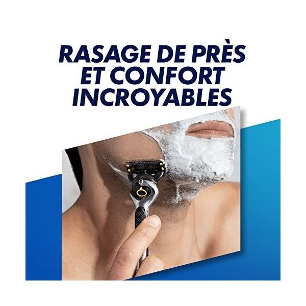 Gillette ProShield Recharges De Lames À 5 Lames Pour Homme, 6 Recharges De Lames, Avec Lame De Précision