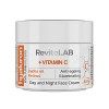 RevitaLAB - Hyaluron - Crème de jour et de nuit anti-âge, enrichie en vitamines A, B3, B5, E et C, huile de jojoba et filtres