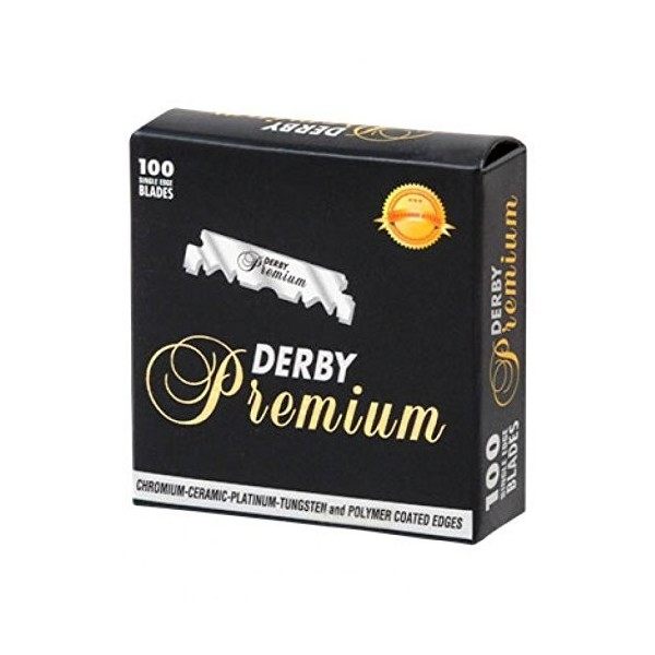 Dẹrby Premium demi lames professionnel boite de 100pièces