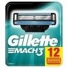 Gillette Mach3 Lot de 12 lames de rasoir pour homme