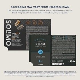 by Amazon RightFit5 12 recharges - compatibles avec Fusion5 Auparavant marque Solimo 