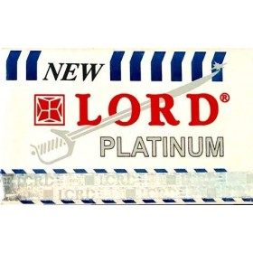 Lot de 100 lames de rasoir Lord Platinum