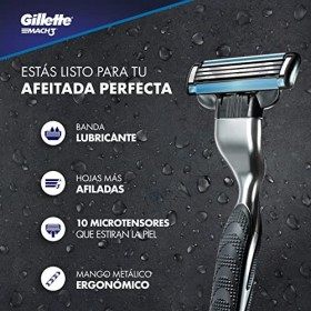 Gillette Mach 3&nbsp;4&nbsp;PZ, sauna