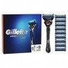 Gillette ProGlide Pour Homme, 1, Manche, 10 Recharges De Lames