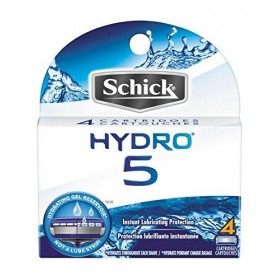 Schick Hydro 5 Blade Refill, 4 Count