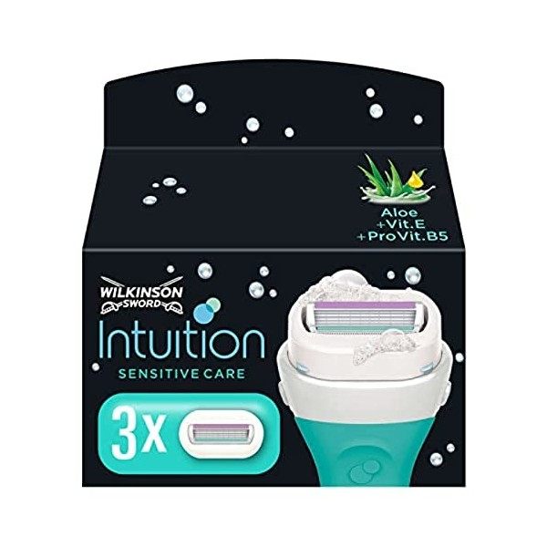 Wilkinson Sword Intuition Sensitive Care Lames de rasoir/Lames de rechange/Lames