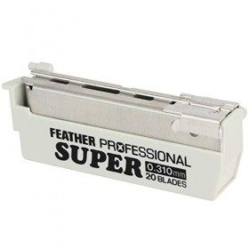 Hojas de Afeitar Feather Professional Super