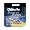 Gillette Sensor Excel Lot de 20 lames de rasoir