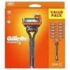 Gillette Fusion5 Rasoir Pour Homme, 1 Rasoir Gillette , 11 Recharges De Lames, Avec Lubrastrip Pour Un Rasage De Près