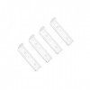 Tweezerman Lot de 4 lames de rechange pour rasoir facial Argenté