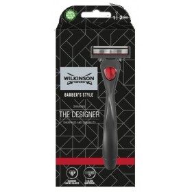 Wilkinson Sword Barbers Style Rasoir The Designer + 2 lames