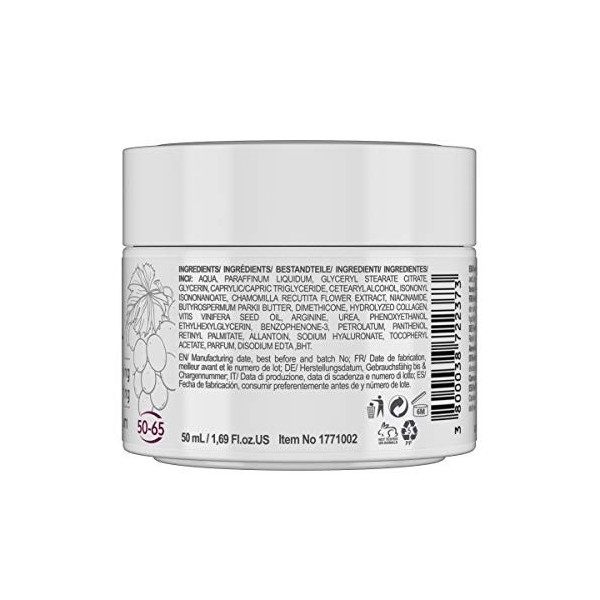 RevitaLAB - Crème de jour et de nuit au collagène hydratante et anti-âge, enrichie en acide hyaluronique, L-arginine, rétinol