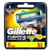 Ancienne version Gillette Fusion ProGlide - Power - Lames de Rasoir - Pack de 8