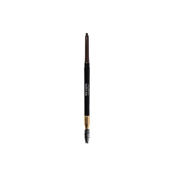 Revlon ColorStay 24H, Brow Pencil, Crayon Sourcils Waterproof avec Brosse, Formule Longue Tenue, Forme Biseautée pour des Sou