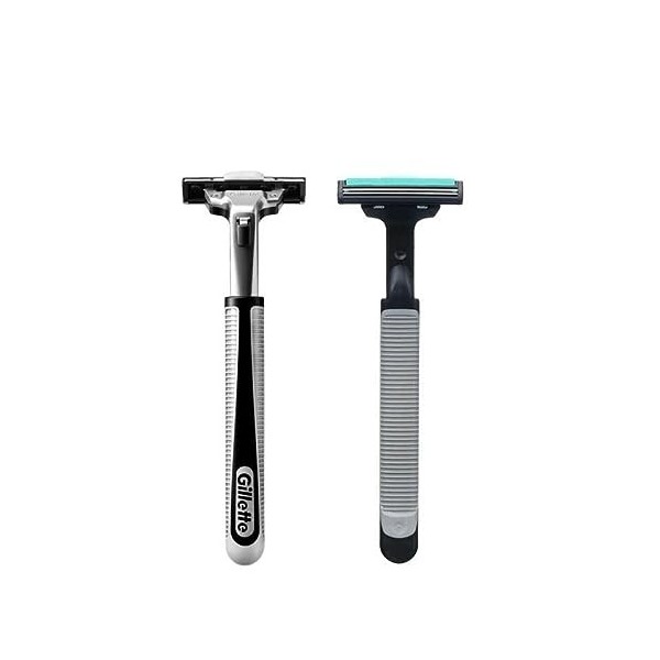 Gillette Razor vecteur avec lame convient contour/atra cartouche de recharge