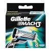 Gillette lames Mach3 pour rasoir homme Lot de 8 , XL