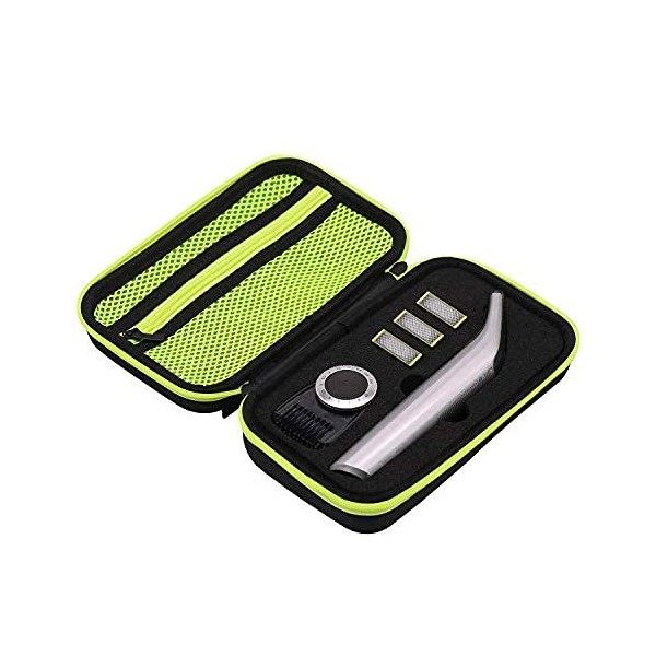 Yinke Coque rigide pour Philips Norelco Oneblade QP2520, QP2530, QP2620, QP2630, Housse de protection de voyage avec imprimé 