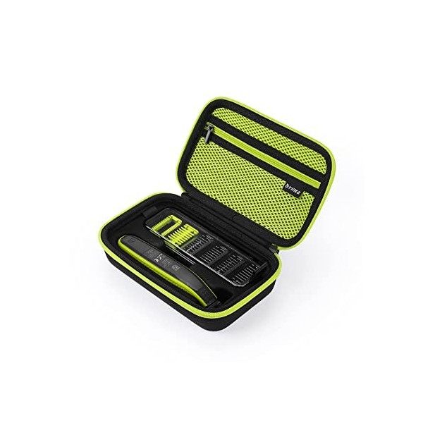 Yinke Coque rigide pour Philips Norelco Oneblade QP2520, QP2530, QP2620, QP2630, Housse de protection de voyage avec imprimé 