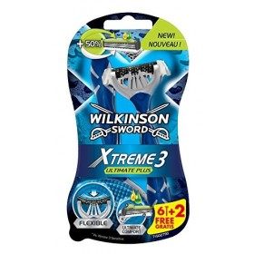 Wilkinson Sword Xtreme 3 ultimate Plus Rasoirs Jetables – Lot de 3 + 1 gratuit