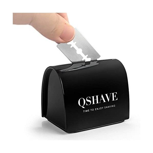 QSHAVE Razor Case Élimination Banque de stockage sûre pour les lames de rasoir de sécurité doccasion