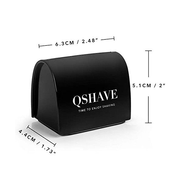 QSHAVE Razor Case Élimination Banque de stockage sûre pour les lames de rasoir de sécurité doccasion