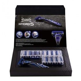 Wilkinson Hydro 5 - 10 Lames de Rasoir pour Homme + 1 Rasoir pour Homme