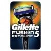 Gillette Fusion Proglide Flexball Lame à Rasoir, Noir, 1 Unité