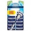 Wilkinson Sword Hydro Lot de 9 rasoirs à 5 lames