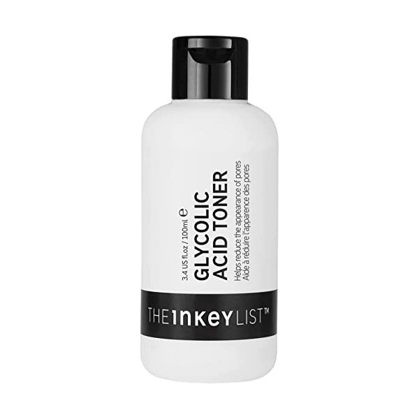 The INKEY List Lotion à 10 % Glycolic Acid Toner aide à réduire lapparition de pores 100 ml