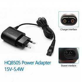 Chargeur Rasoir Chargeur Tondeuse Convient à Rasoir Tondeuse Barbe Électrique Alimentation dalimentation Chargeur pour Phili