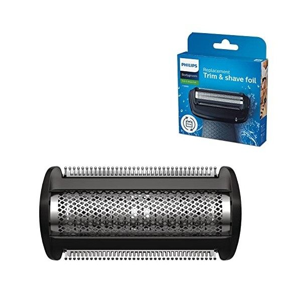 Philips TT2000/43 Grille de Rechange des Têtes de Rasage TT2021 à TT2030, Noir