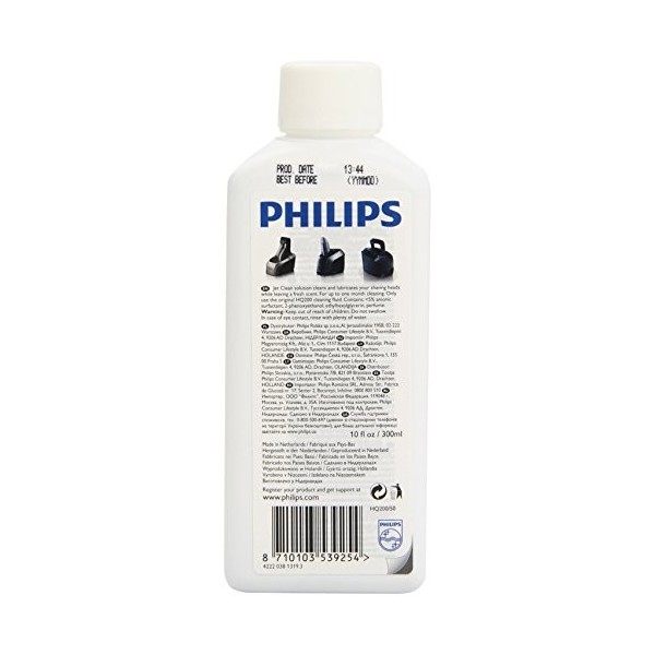 Philips HQ200/50 Flacon de nettoyage Jet Clean pour têtes de rasage