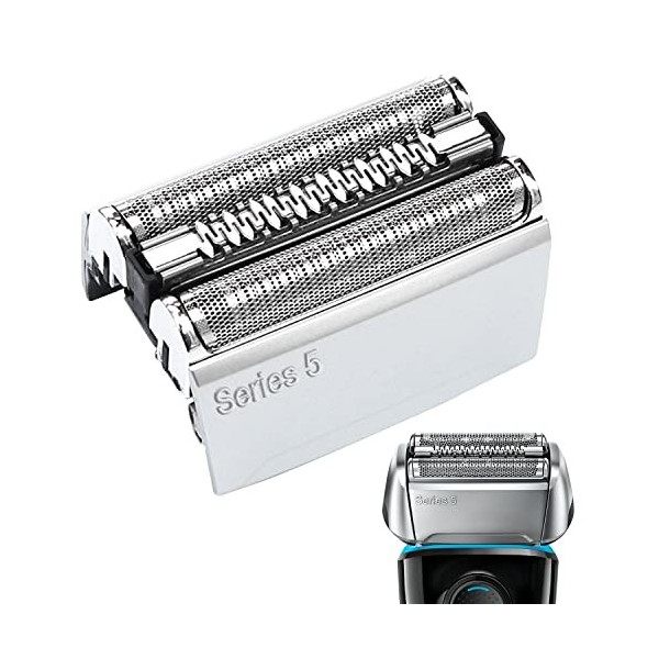 Series5 52S Têtes de Rasage Compatible avec Braun Series 5 5030s 5050cc 5070cc 5090cc, Rasoir Électrique pour