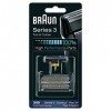 Braun Pièce De Rechange 31B Noire Pour Rasoir - Compatible avec les rasoirs Series 3,