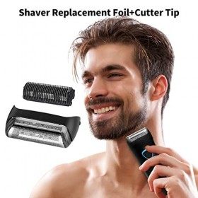 Remplacement de Rasoir, AISEELY Têtes de Rasoir Compatible avec Braun Série 10B / 20B 1 190 180 170 Cruzer, Rasoir Rechange 1