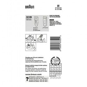 Braun Series 3 pièces de rechange 30B, feuille Tête rasoir