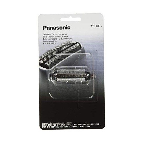 Panasonic WES9087Y1361 Grille Externe Pour Rasoir ES8109, ES8103, ES8101, ES-GA21, ES-LL41, ES-LL21 WES9087