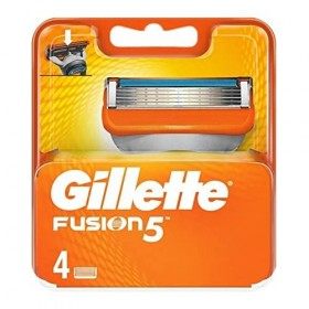 Gillette Fusion - Lames de Rasoir pour Homme - Pack de 4