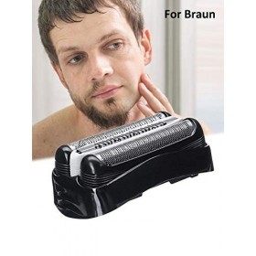 Pièce De Rechange pour Rasoir - Tête De Rechange pour Rasoir Électrique, Compatible avec Les Rasoirs Braun 32B 32S 21B 3 Séri