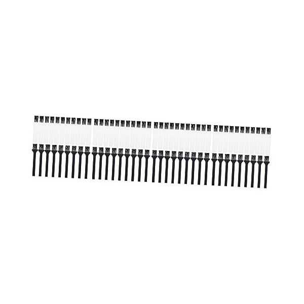 Beavorty 150 Pcs Appareils Nettoyant Clavier Écart Petite Tondeuse Noir + Blanc Rasoir Polyvalent Tondeuse Brosses Électrique