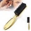 NERVUP 4 PièCes SéRies Brosse à Barbe Brosse de Rasage pour à LAncienne Outil de Massage des Cheveux Peigne Propre Du