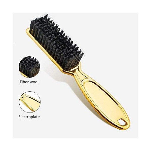 Kanylavy 4 PièCes SéRies Brosse à Barbe Brosse de Rasage pour à LAncienne Outil de Massage des Cheveux Peigne Propre Du