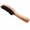 jumbans 2Pcs Brosse à Barbe pour Moustache Rasage Peigne Massage Du des Du Brosse de Nettoyage de Cheveux Long Manche