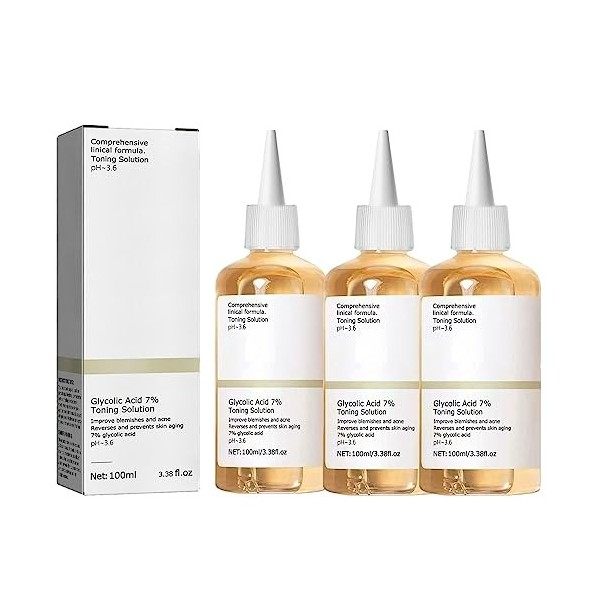 Acide glycolique 7% Solution tonifiante resurfaçante - Solution tonifiante à lacide glycolique Ordinaire, Toner à lacide gl