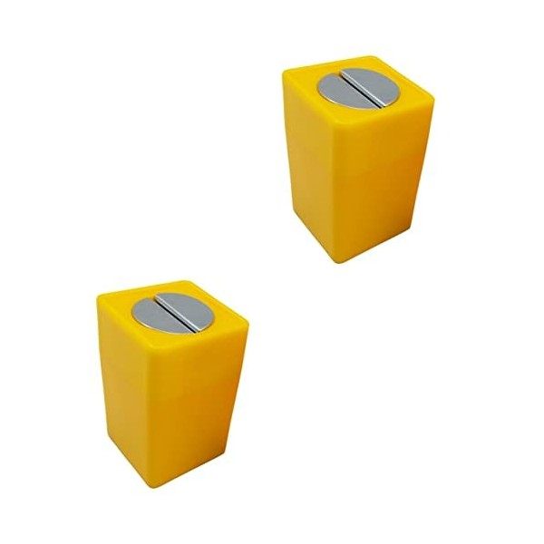 minkissy Stockage De Lame De 2 Pièces Mini Rasoir Rasoir Portable Mini Conteneurs En Plastique Conteneur DÉlimination De Ras