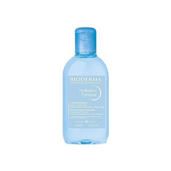 BIODERMA Hydrabio Tonique Tonifiante/Hydratante Fraîcheur Intense Peaux Sensibles Déshydratées 250 ml