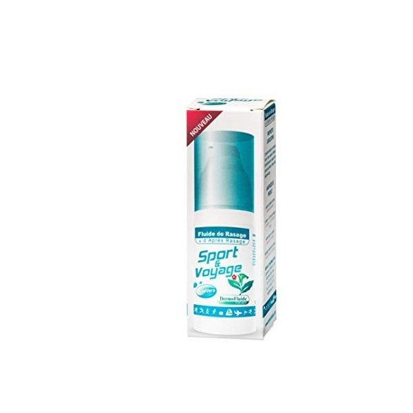 DermoFluide Fluide Sport et Voyage Peau Sensible Aloe Vera Bleu