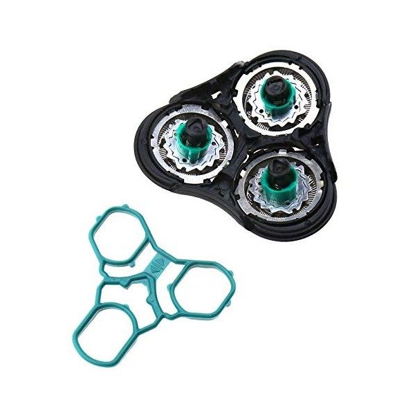 Create idea Tête de Rasoir Coupeur de Lame Rechange pour Philips Norelco RQ11 1150X 1160X