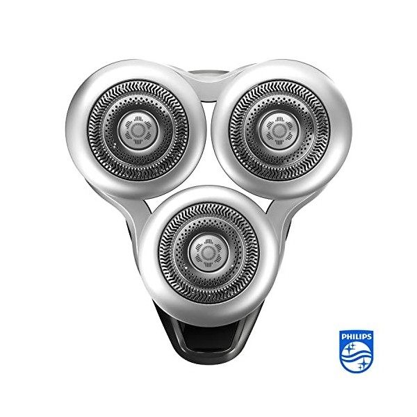 Philips - Sh98/80 Tête De Rasoir Pour Series 9000 Prestige, Design Gris Clair -